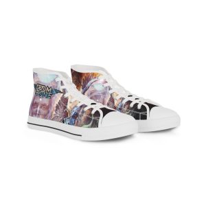 Atom Stone - Men's High Top Sneakers